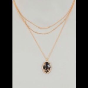 BaubleBar Ellory Layered Pendant Necklace
